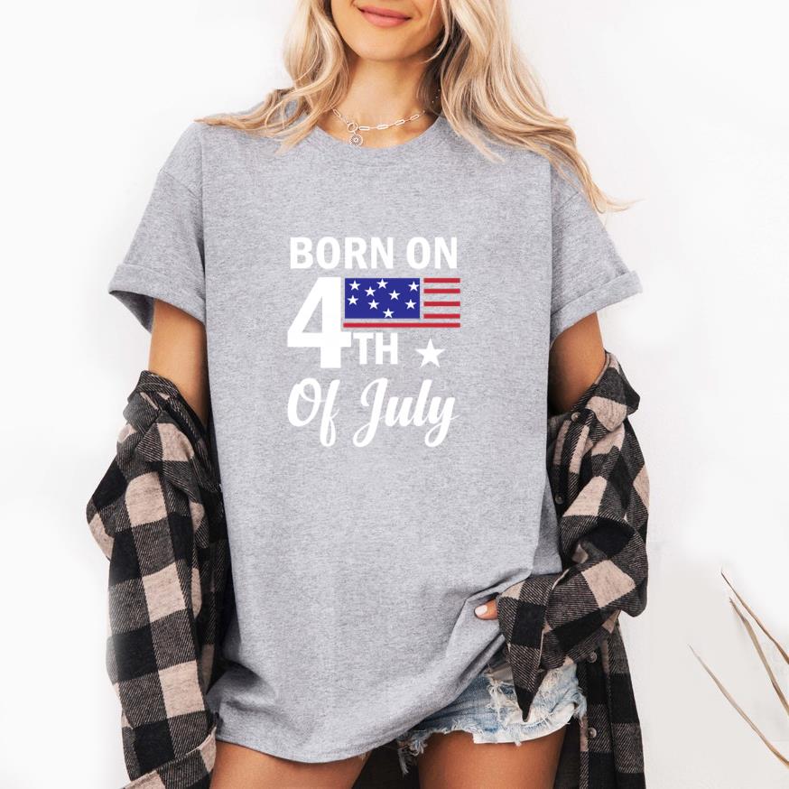Born on 4th of july T-Shirt