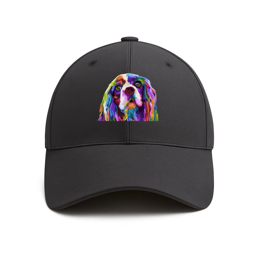 English Cocker Spaniel Art Portrait Dog Cotton Baseball Hat
