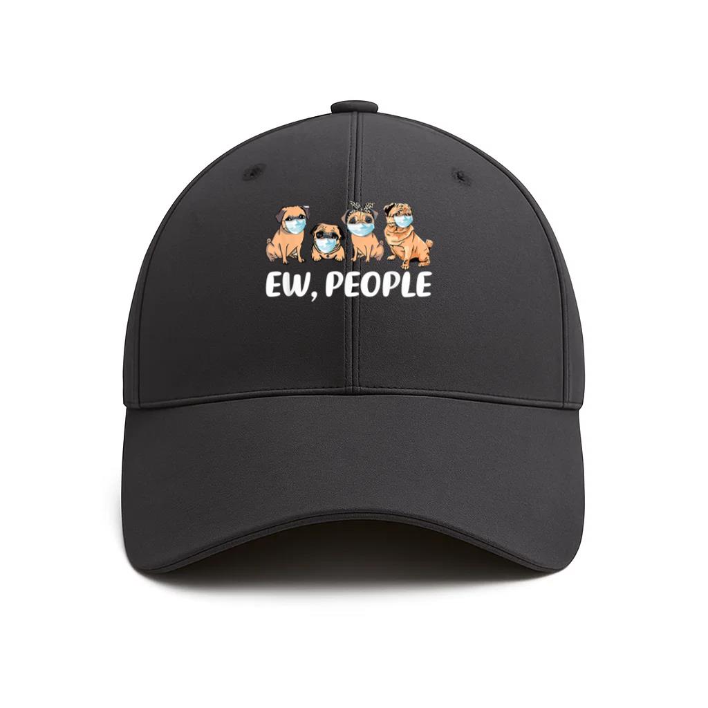 Ew People Dogs Best Friend Cotton Baseball Hat