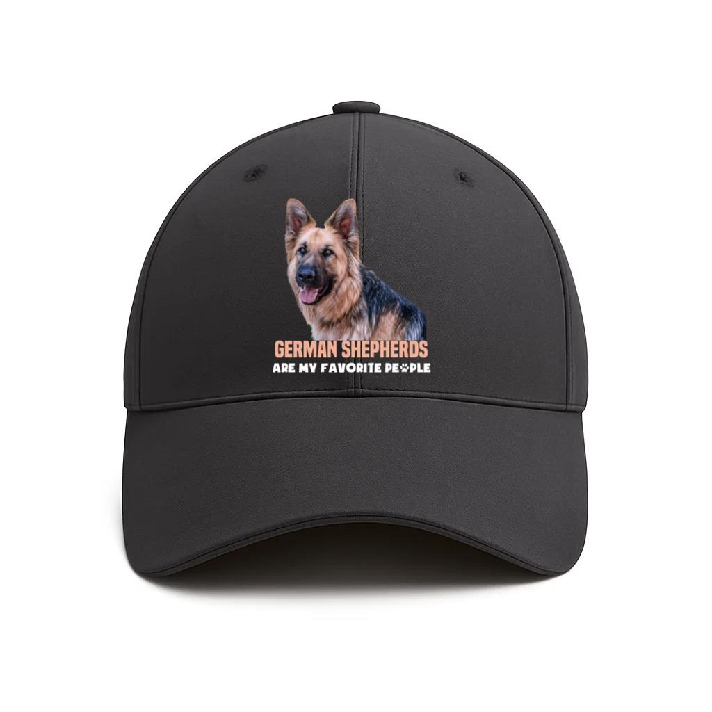 German Shepherd Police Dog Cotton Baseball Hat